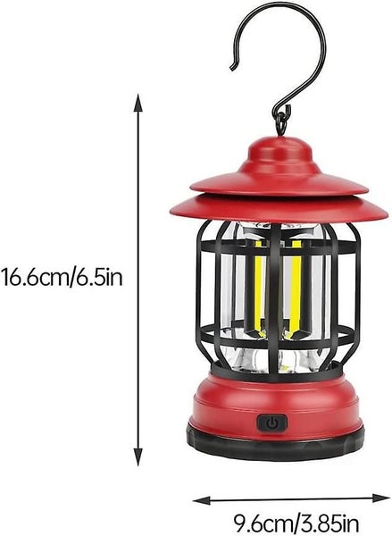 Retro Camping Lantern Waterproof Vintage Hanging Light Portable Mini Camping Lig Carousel 1