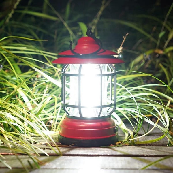 Retro Camping Lantern Waterproof Vintage Hanging Light Portable Mini Camping Lig Carousel 4