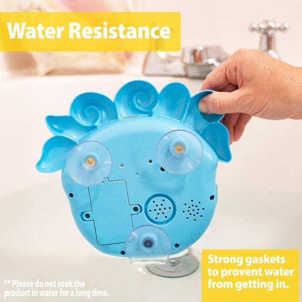 Octopus Bath Toy. Bubble Bath Maker For The Bathtub. Blows Bubbles And Plays 24 Carousel 5