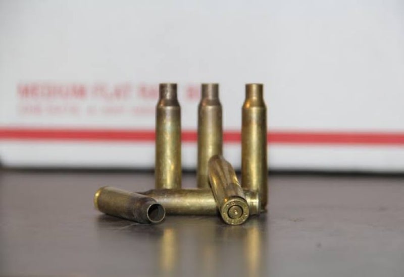 .223 once fired Cartridge Case Carousel 1