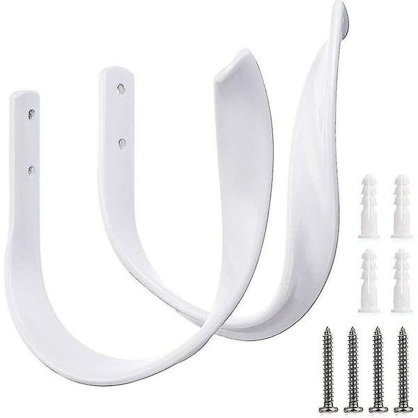 Pieces Aluminum Alloy Curtain Holdback Decorative Wall Mounted Drapery Tiebacks Carousel 1