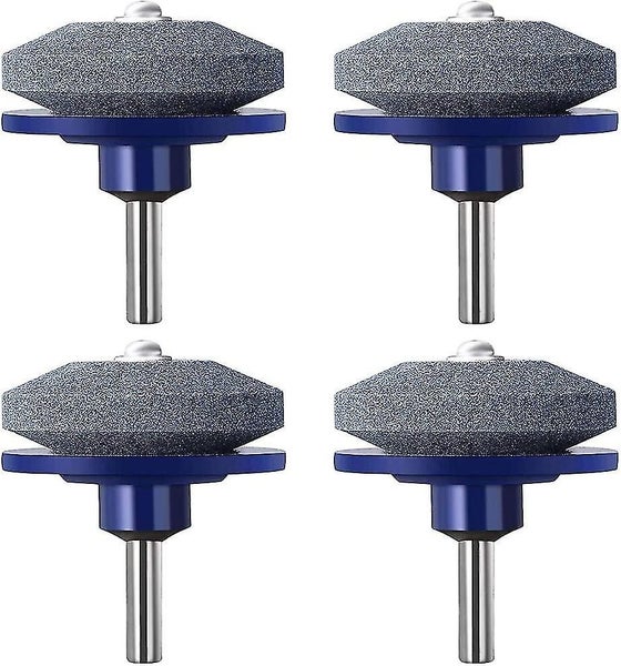 Packs Lawn Mower Blade Sharpener Mower Sharpener Garden Tools Drill Bit Grinding Carousel 1