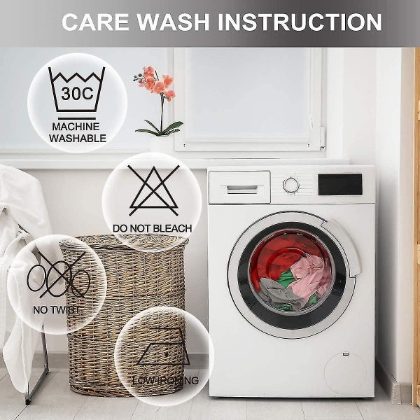 Pillow Case Linen Cotton Cushion Throw Pillow Cover Square 18" X 18" Carousel 4