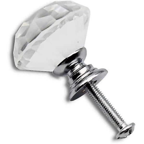 Pack Of 10 30mm Dresser Knobs Crystal Knobs Drawer Knobs - Cabinet Pull Crystal Carousel 2