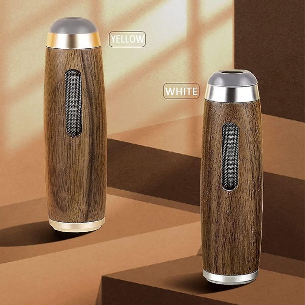 Portable Ashtray, Mahogany Mini Pocket Closed Ashtray, Cigarette Holder, Prevent Carousel 2