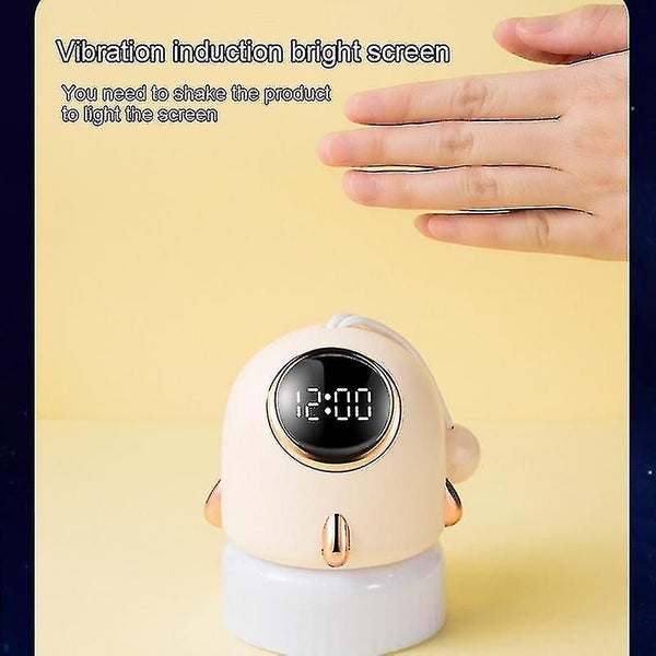 Portable Clock Projector Night Light Rocket Lamp Usb Charging Countdown Project Carousel 2