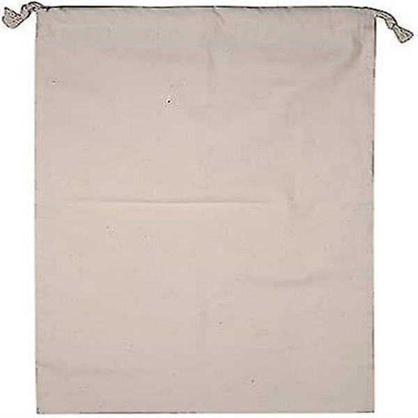 Pack Of 6 Cotton Drawstring Bags, Household Cotton Drawstring Storage Laundry Ba Carousel 2