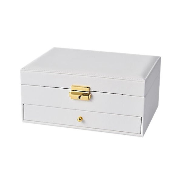 Portable Jewelry Box Jewelry Box Storage Box For Earrings, Necklaces, Rings Gift Carousel 1