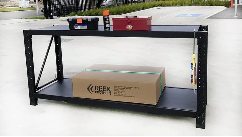 Workbench 2m L x0.6m D x1m H 300kg carry capacity per shelf - free delivery CHCH Carousel 4