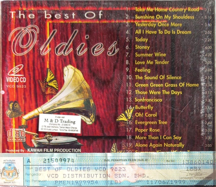 The Best Of The Oldies (CD) Carousel 2