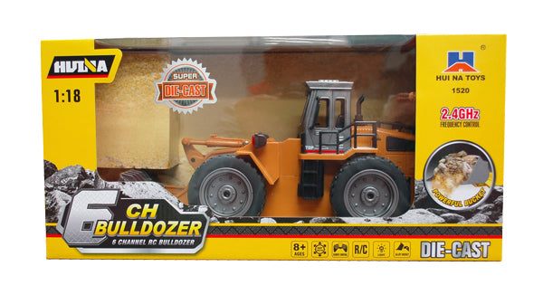 Huina 1:18 Front End Loader 6Ch Metal Bucket Carousel 2