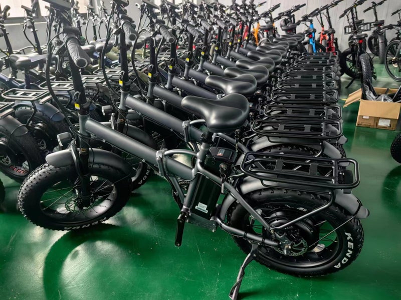 E Rider Trail Tracker Electric Folding Bike 1000w Carousel 12