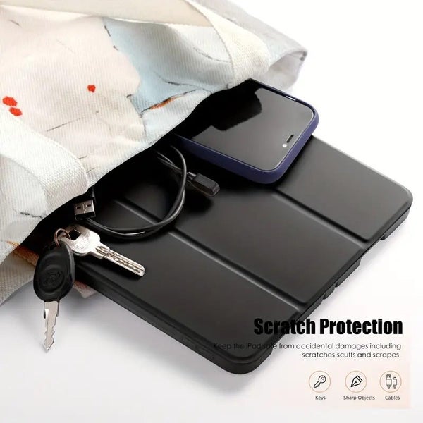 iPad Pro 11 Case 2021 Soft TPU Protective Stand iPad Pro 11 Smart Cover Black Carousel 2