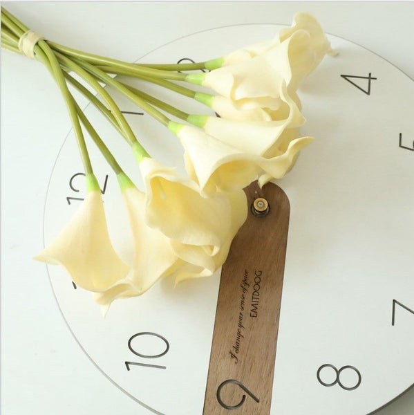 Brand New Classic 9Pcs Calla Lily Artificial Silk Flower *Clearance* Carousel 2