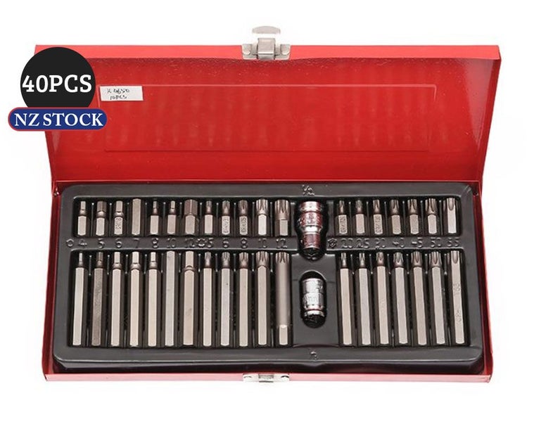 40pcs Torx Star Hex Socket Set Carousel 1