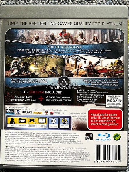 Assassin's Creed Brotherhood Special edition - good condition Carousel 3
