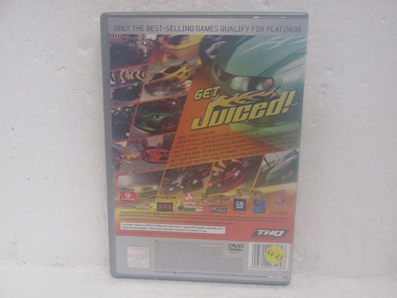 Juiced Platinum edition PS2 Game Carousel 2