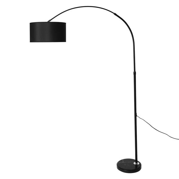 Emitto Modern LED Floor Lamp Reading Light Free Standing Adjustable Marble Base Carousel 1