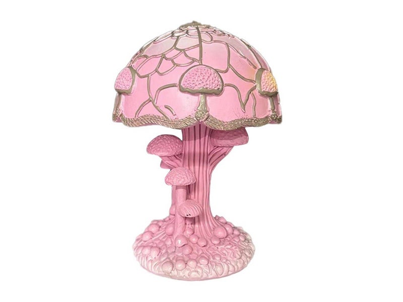 Colorful Mushroom Shape Table Lamp Bohemian Resin Night Light Home Decor Style 4 Carousel 2