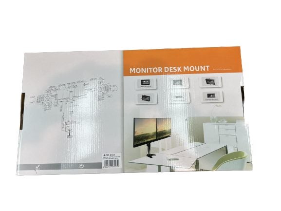 Brateck Aluminium LCD VESA Dual Desk Mount Carousel 1