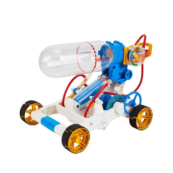 Johnco Air Power Engine Car Build Play Air Powered DIY Kids Learning Toy 10y+ Carousel 3