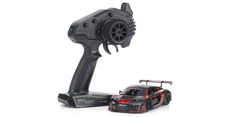 Kyosho - MINI-Z RWD Audi R8 LMS 2016 Black/Red Readyset 32344BKR Carousel 1