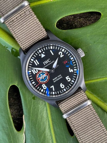 IWC Mark XVIII Pilot Top Gun Limited Edition of 500 SFTI Full Set Ref IW324711 Carousel 1