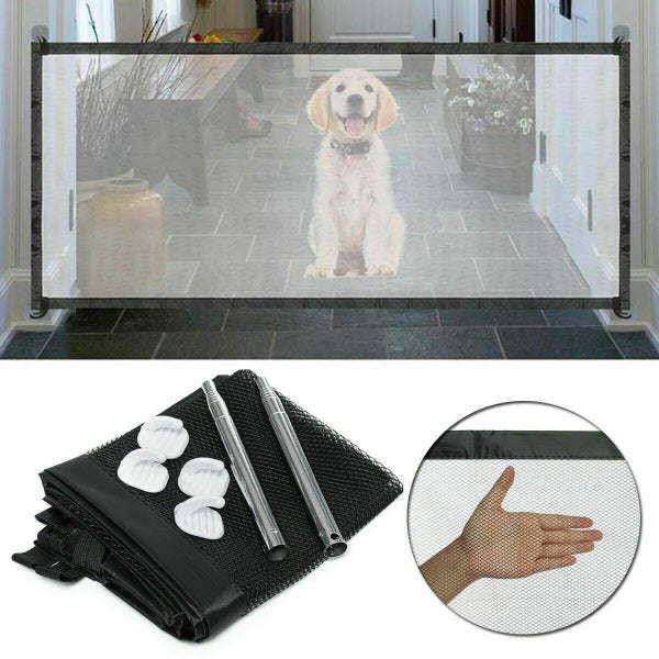 Pet Dog Gate Dog Gates Portable Dog Safety Fence *Local Clearance* Carousel 1