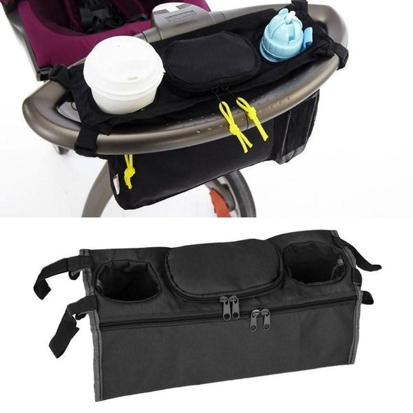 Brand New Universal Baby Stroller Bag Organizer Cup Holder *Clearance* Carousel 2