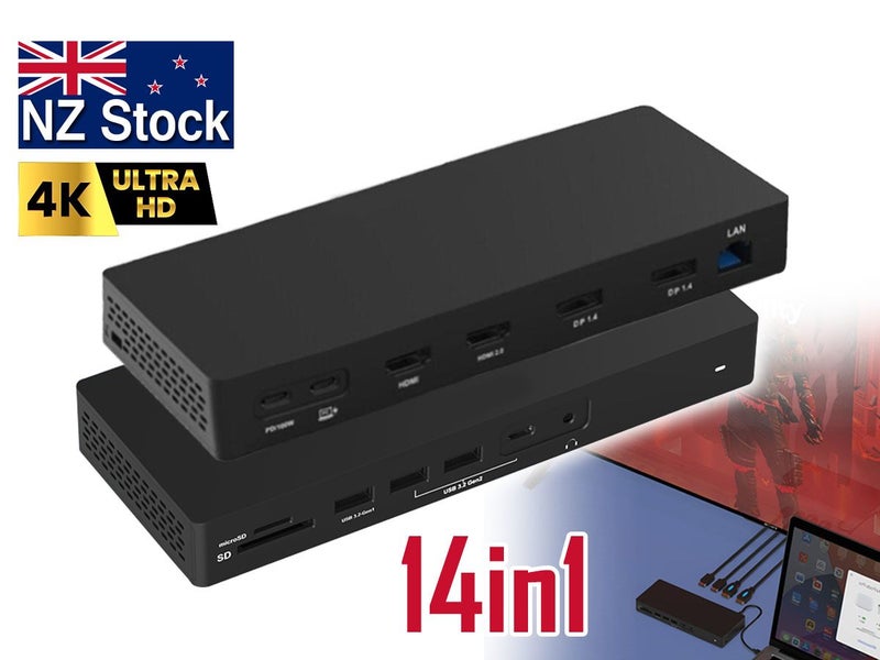 Universal Laptop Docking Station NZ Local Buy Now Carousel 1