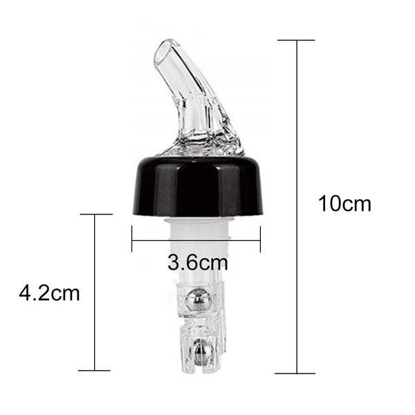 30ml Plastic Liquor Pourer Dispenser Olive Oil Wine Bottle Pour Spout Stopper Carousel 6