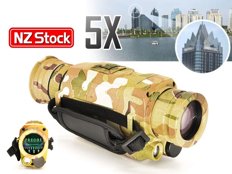 Hunting Monocular Telescope Waterproof Carousel 1