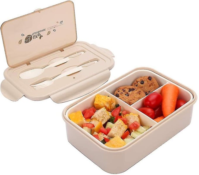 1400 Ml Lunch Box For Children And Adults, Bento Box Lunch Box With 3 Compartmen Carousel 1