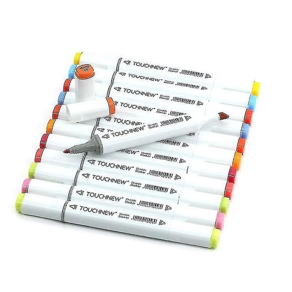 80 Color Marker Pens, Double-tip Art Sketch Marker Pens, Artists Use Protective64214551605377113