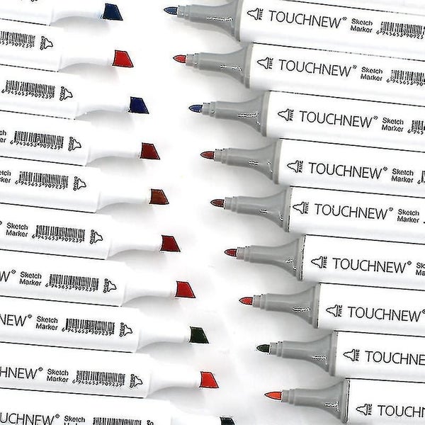 80 Color Marker Pens, Double-tip Art Sketch Marker Pens, Artists Use Protective64214551605377114