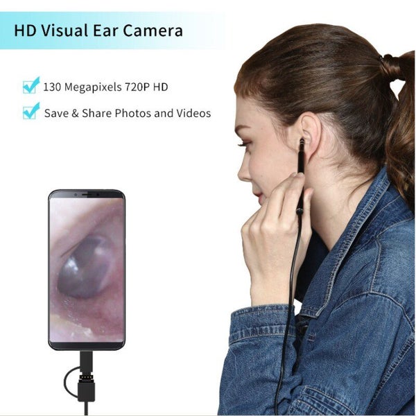 NEW Visual Earwax Clean Tool Ear Pick Wax Remover Cleaner HD Camera Carousel 9