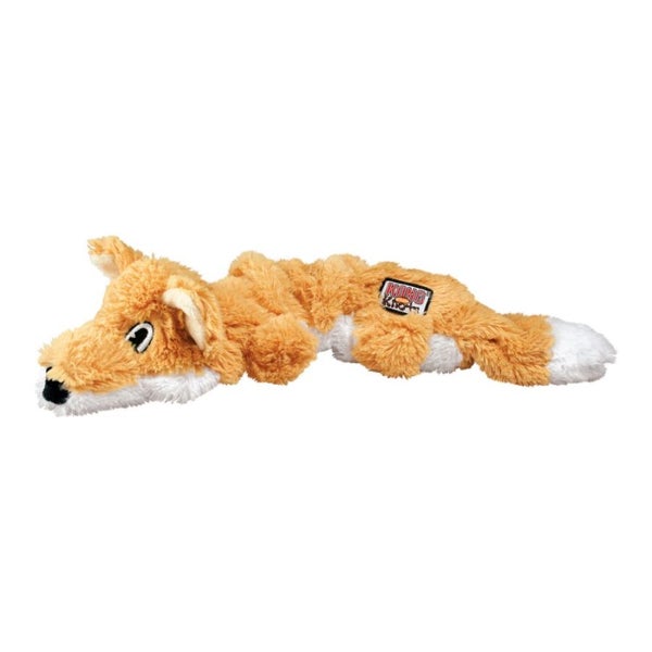 KONG DOG TOY SCRUNCH KNOTS FOX SMALL MEDIUM 26CM Carousel 2