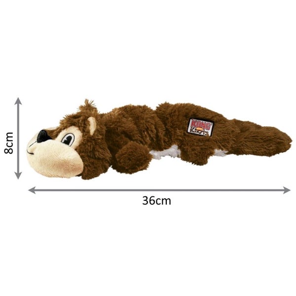 KONG SCRUNCH KNOTS SQUIRREL MEDIUM/LARGE 36CM Carousel 2