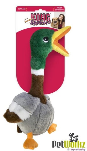 DOG TOY - KONG SHAKERS HONKERS DUCK - SMALL 25cm Carousel 1