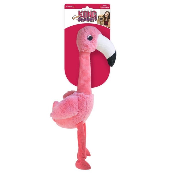 KONG DOG TOY SHAKERS HONKERS FLAMINGO LARGE 52CM Carousel 1