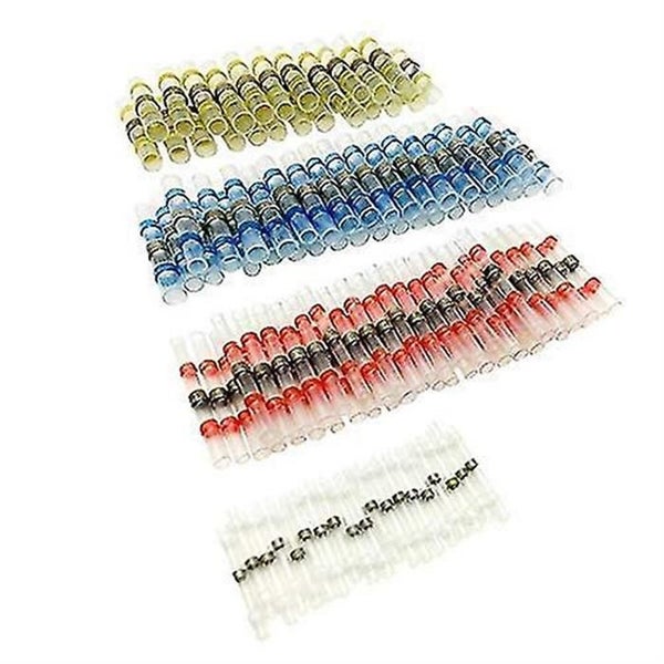50pcs Solder Joint Wire Connector, Heat Shrink Solder Butt Seal Insulated Electr Carousel 1