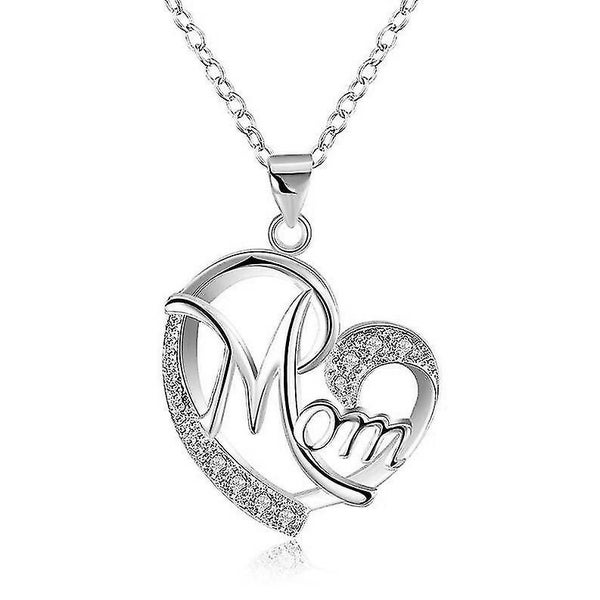 Auspicious-exquisite Mother Love Letter Print Necklace Jewelry Great Gift Carousel 2