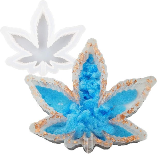 Ashtray Mold For Resin, Maple Leaf Silicone Resin Mold, Diy Ashtray Molds For Re Carousel 1