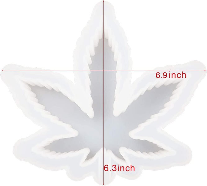 Ashtray Mold For Resin, Maple Leaf Silicone Resin Mold, Diy Ashtray Molds For Re Carousel 2