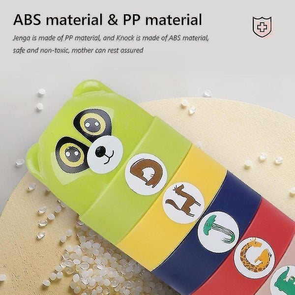 Diy Stacking Cup Parent Child Interactive Domino Carousel 5