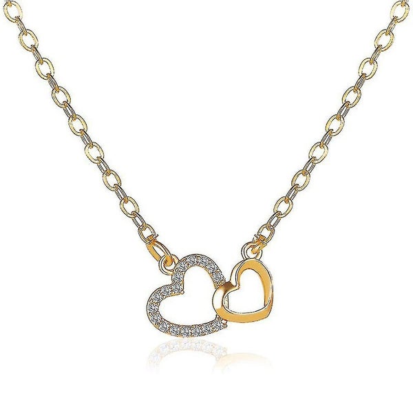 Elegant Necklace Zircon Love Heart Shape Pendant Luxury Jewelry Carousel 1