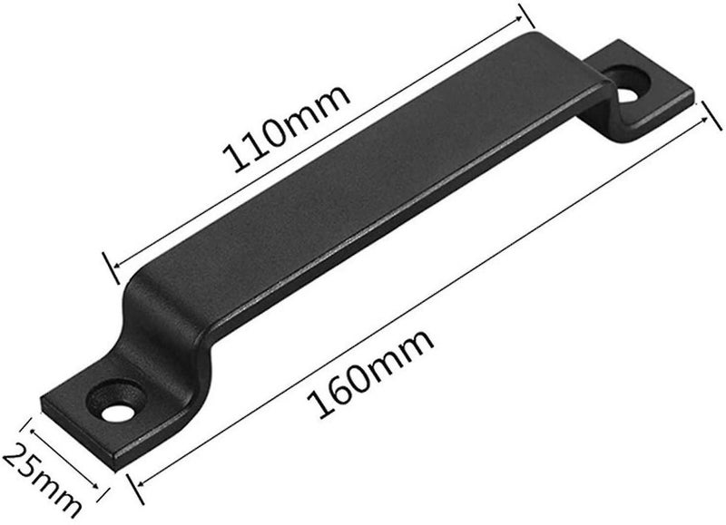 Barn Door Pull Handle,2pcs Barn Door Handles For Wooden Door, For Gate/shed, Kit Carousel 2