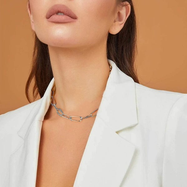 2pcs Crystal Love Heart Rope Beads Long Chain Jewelry Lover Gift Accessories Carousel 4