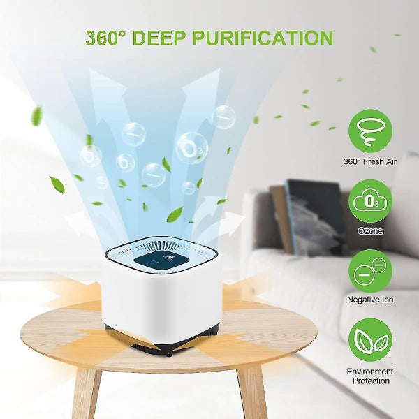 Air Purifier With True Hepa Filter, 20m 99.97% Filtering Performance Against Odo Carousel 2