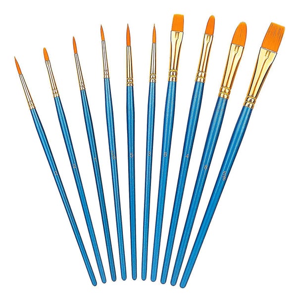 Art Paint Brush Set, 10 Different Sizes For Artists, Adults & Kids64432679309954110